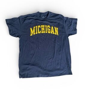 Fanatics Navy Michigan Tee